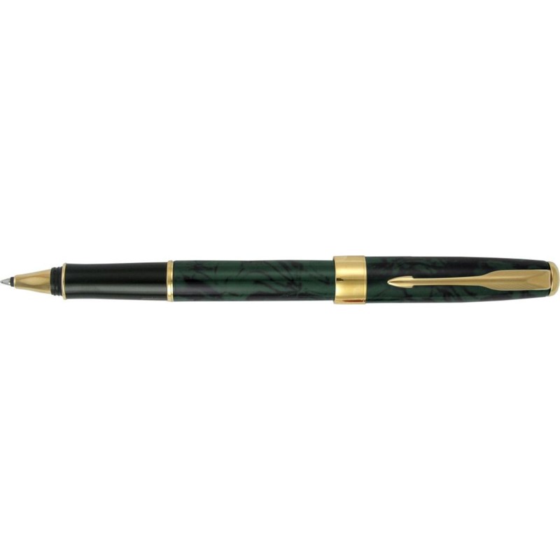 PARKER Sonnet Laq.deep green RB roller