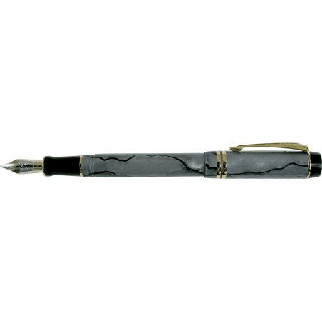 PARKER Duofold 18K Grey FP plniace pero