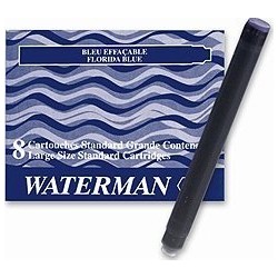 Waterman bombičky Blue Noir veľké 8ks