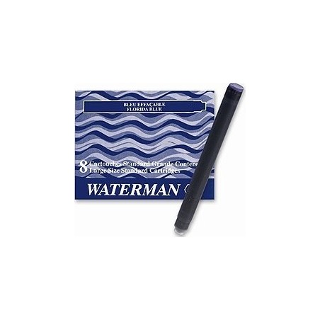 Waterman bombičky Blue Noir veľké 8ks