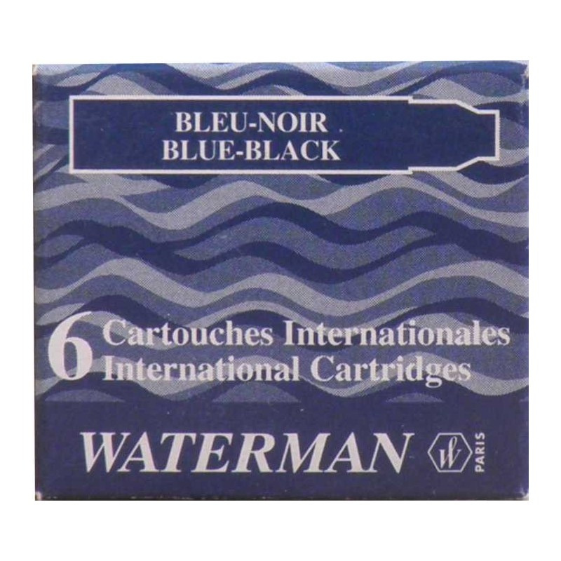 Waterman bombičky BlueNoir 6ks