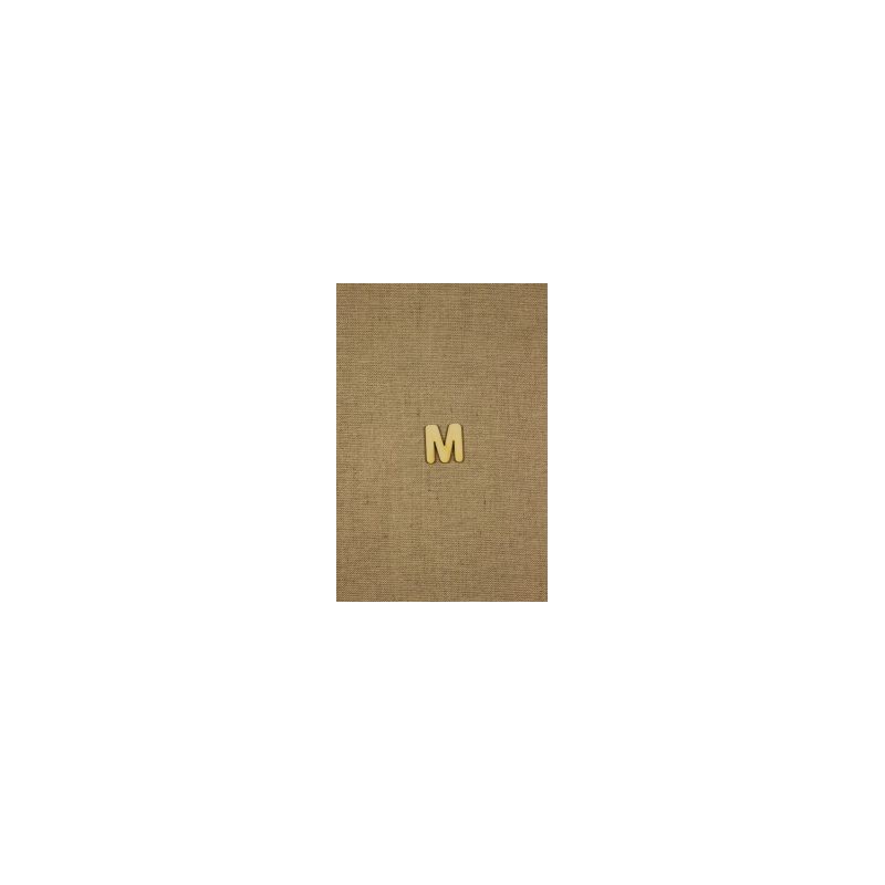 CFB-písmeno M výrobok z dreva 10ks/32mm