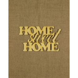 CFB-9291  Home sweet home 13,5x8,5 drevo