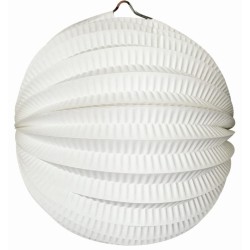 AN-9084 Lampion guľatý biely 21cm