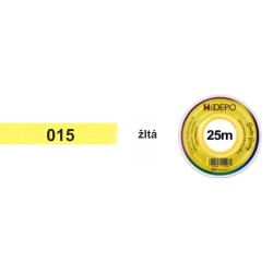 HD-957015 Stuha textilná žltá 1cmx25m