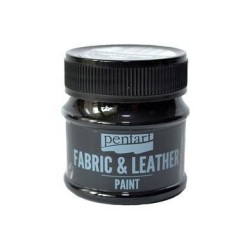 PEN-34818 Čierna farba na textil a kožu 50ml