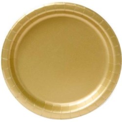 PF-610119 Zlatý tanier 22,5cm 6ks