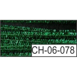CH06-078   Ženília – Metalická zelená