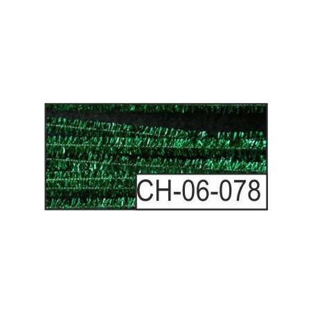 CH06-078   Ženília – Metalická zelená