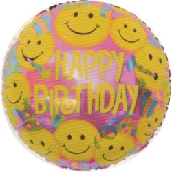 PF-610157 Happy Birthday foliový balón 45cm