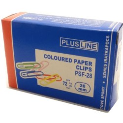 PLU-PSF28 Listové spony farebné