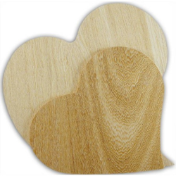 PED-10666 drevená tabuľa srdce29x27cm