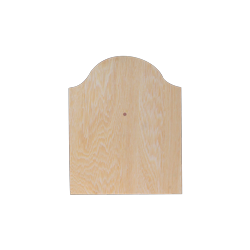 PED-2418 drevená tabuľka-hodiny 25x31cm