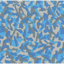 TAP - 12860 Tapeta Camouflage blue 45cm x 15m