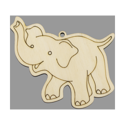 PEN-22771 Drevená figurka slon 5ks