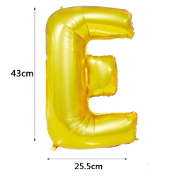 PF-20302  E  písmeno zlaté 42cm