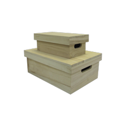 PEN-5858 Set drevený box 39,7x19,8x11cm