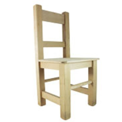 PEN-6286 stolička drevená 25x24x53cm