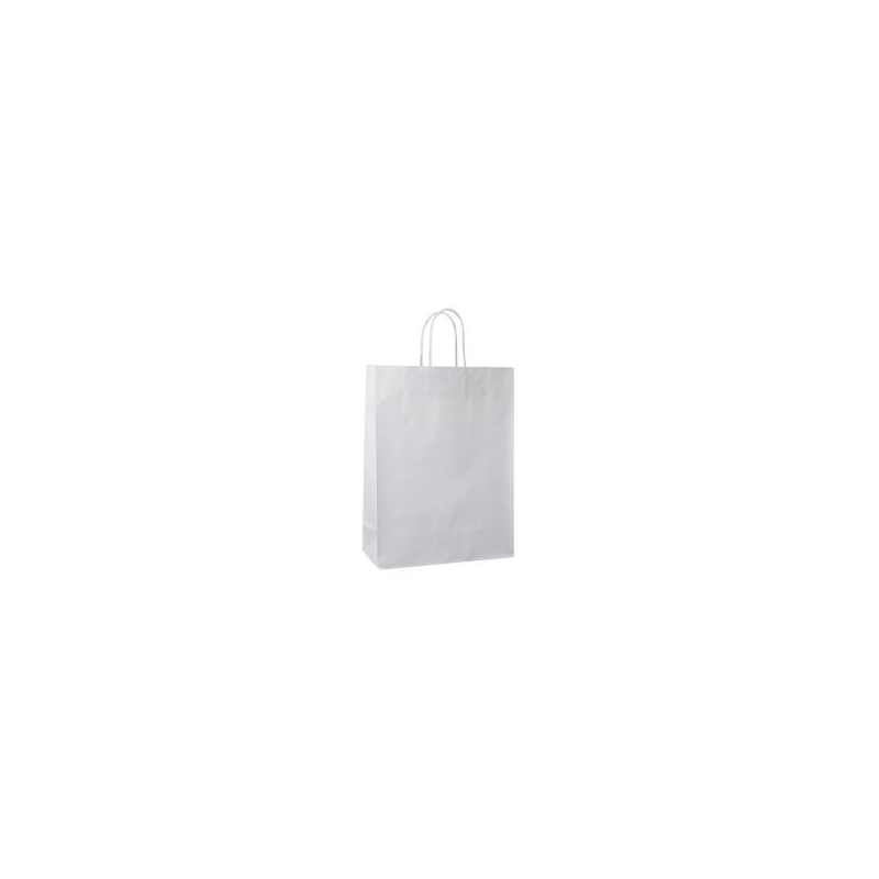 CHTB4  Taška papierová biela 300x120x400mm