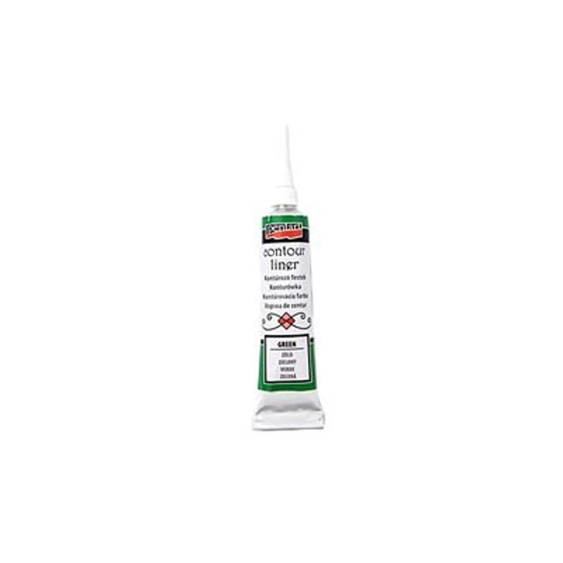 PEN-11033   Farba akryl kontúrová -Zelená 20ml