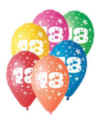 Balóny s číslami